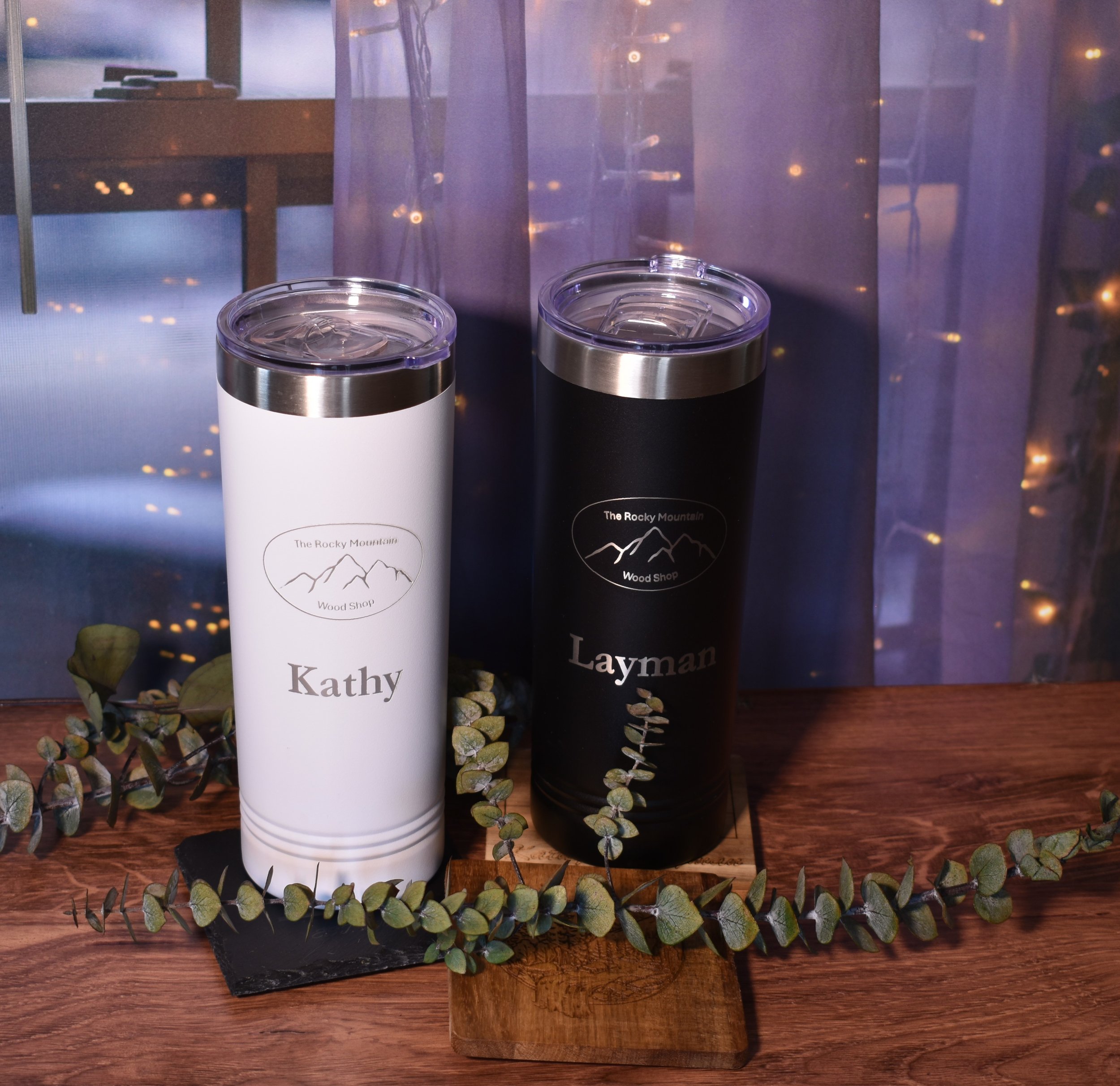 Tumblers, Bottles & Mugs — The Rocky Mountain Wood Shop